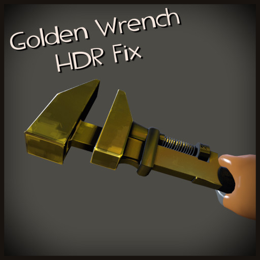 Golden Wrench HDR Fix