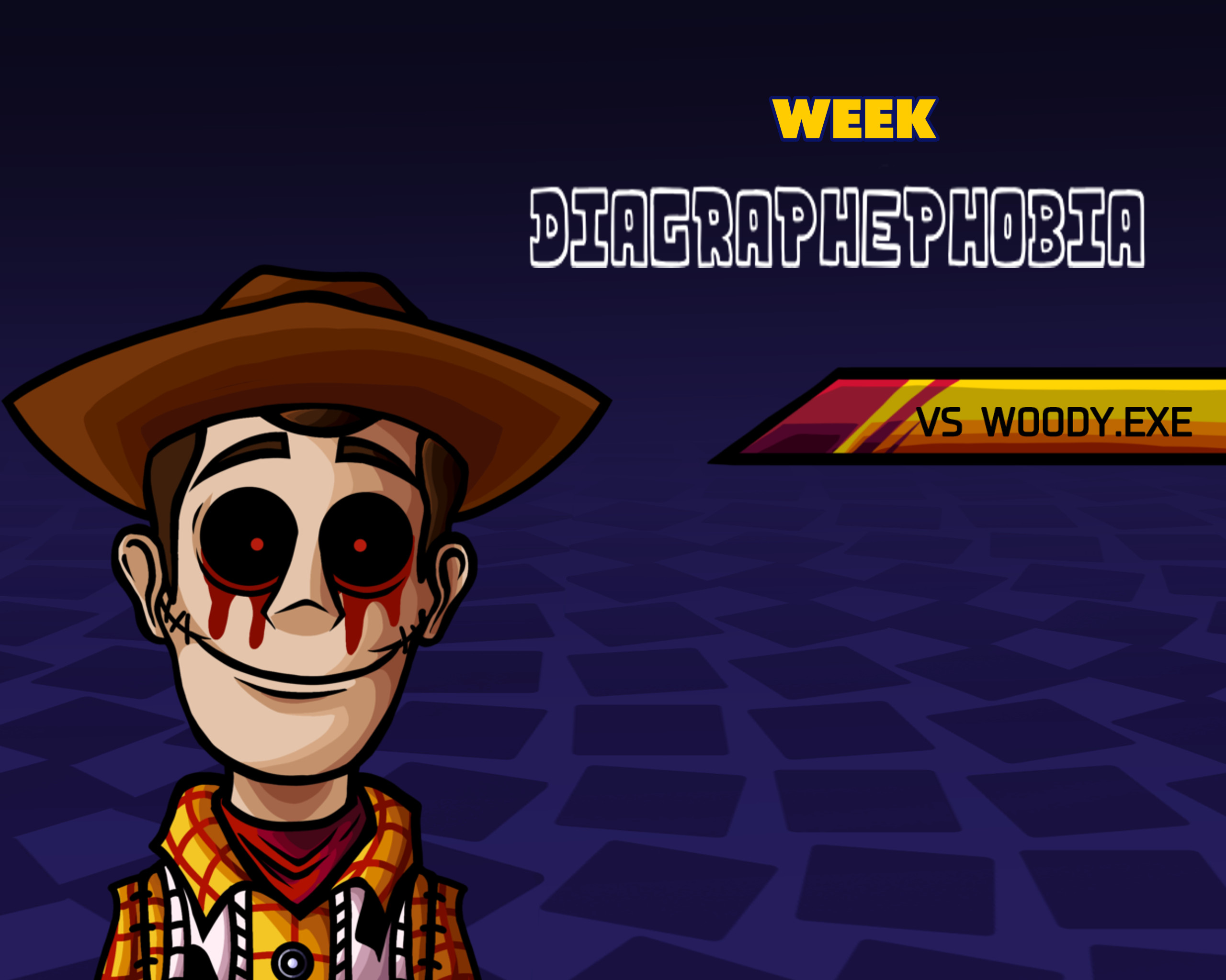 Woody.exe Sing Diagraphephobia Mod for Friday Night Funkin' | FNF Mods