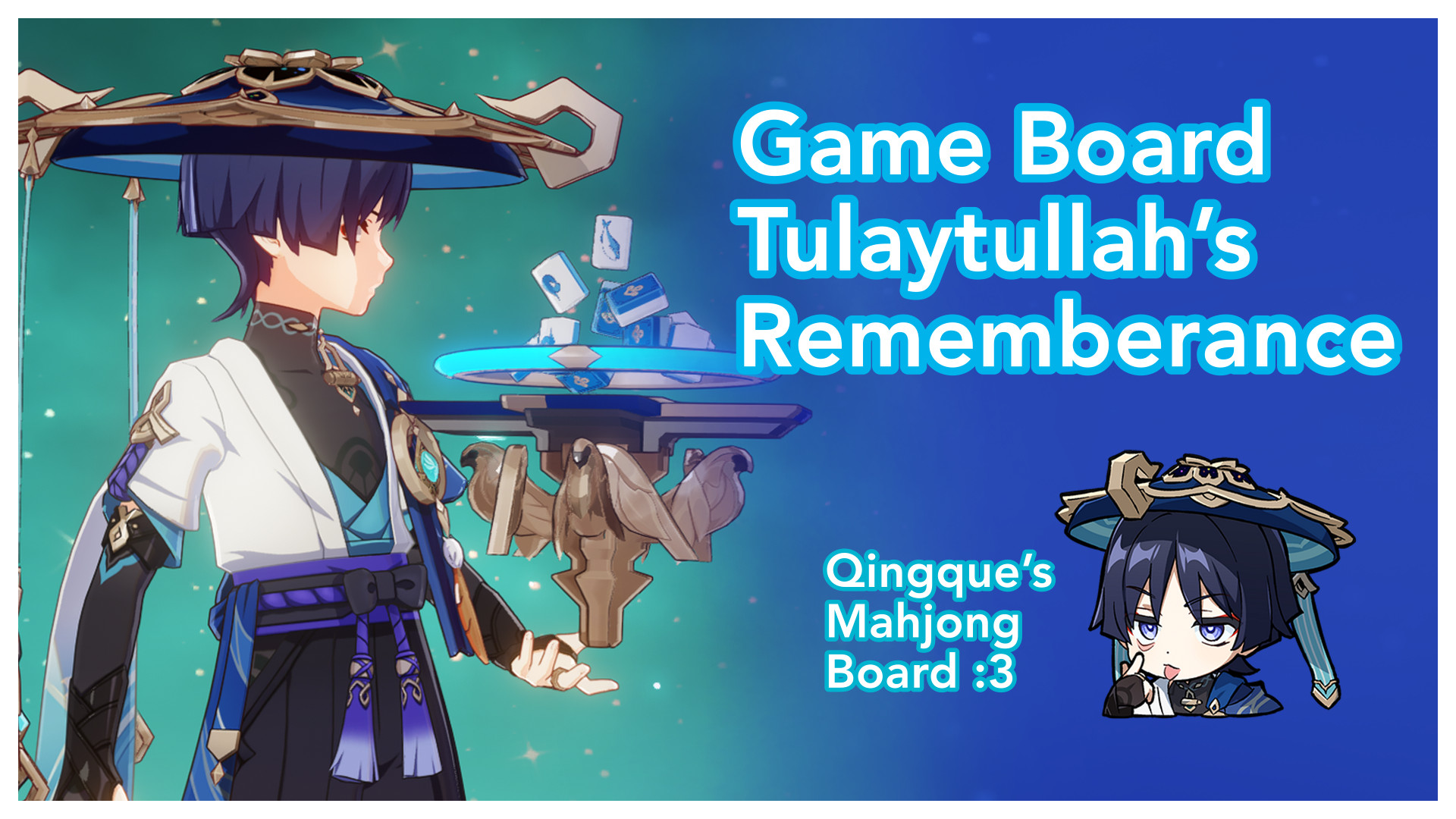 Mahjong Table Tulaytullah's Rememberance