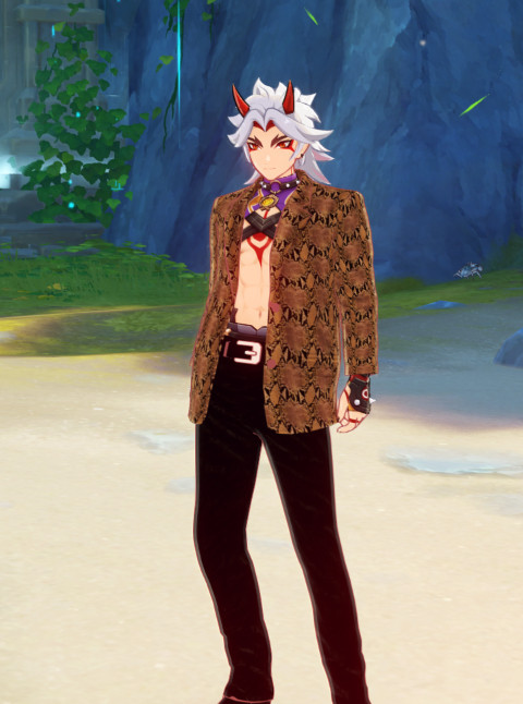 Arataki Itto Mad Dog Outfit