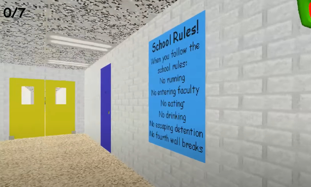 A Very Normal Baldi Mod