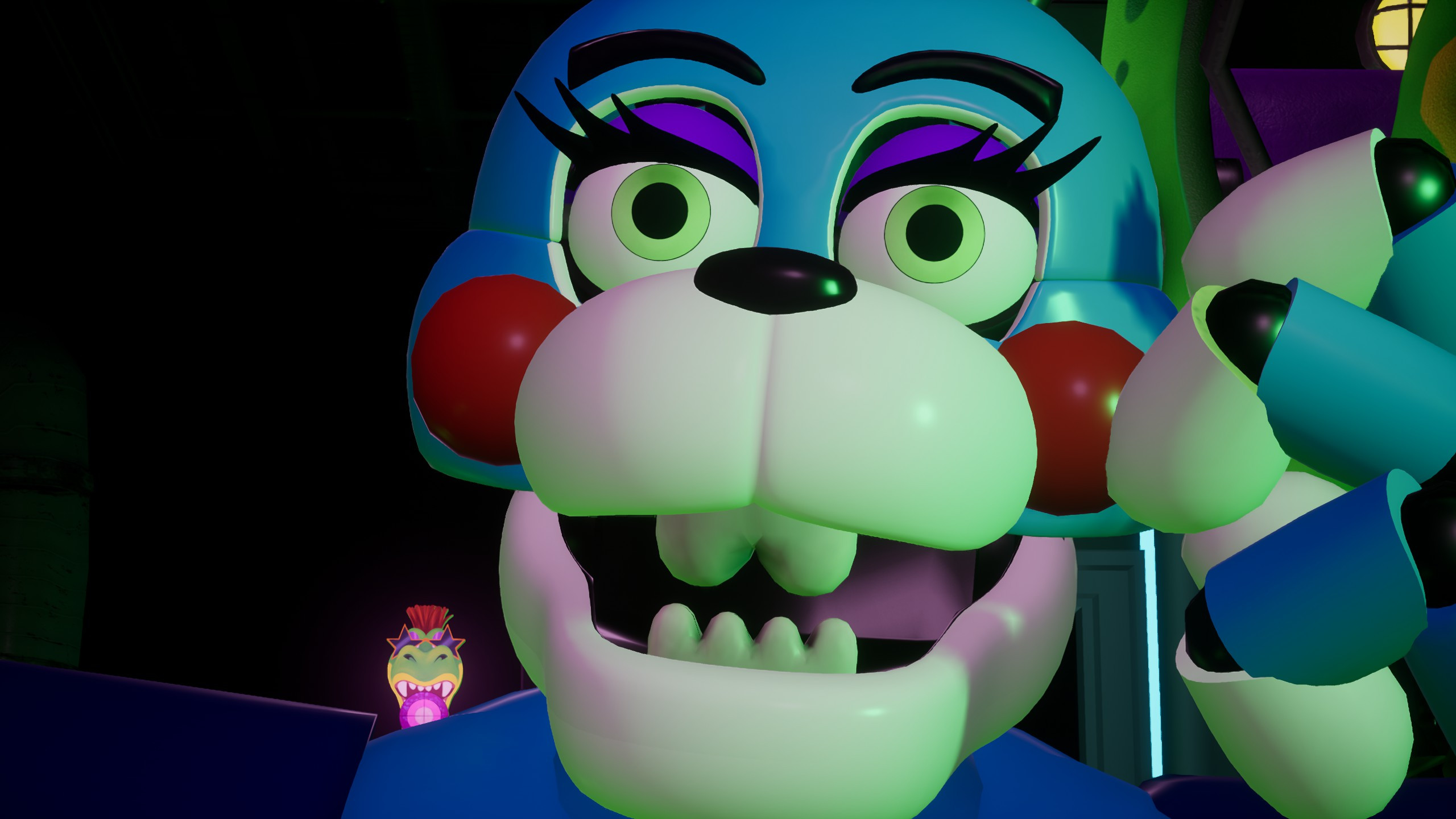 GLAMROCK BONNIE IS ALIVE AND CHASING AFTER ME. - FNAF Security Breach RUIN  Mods 