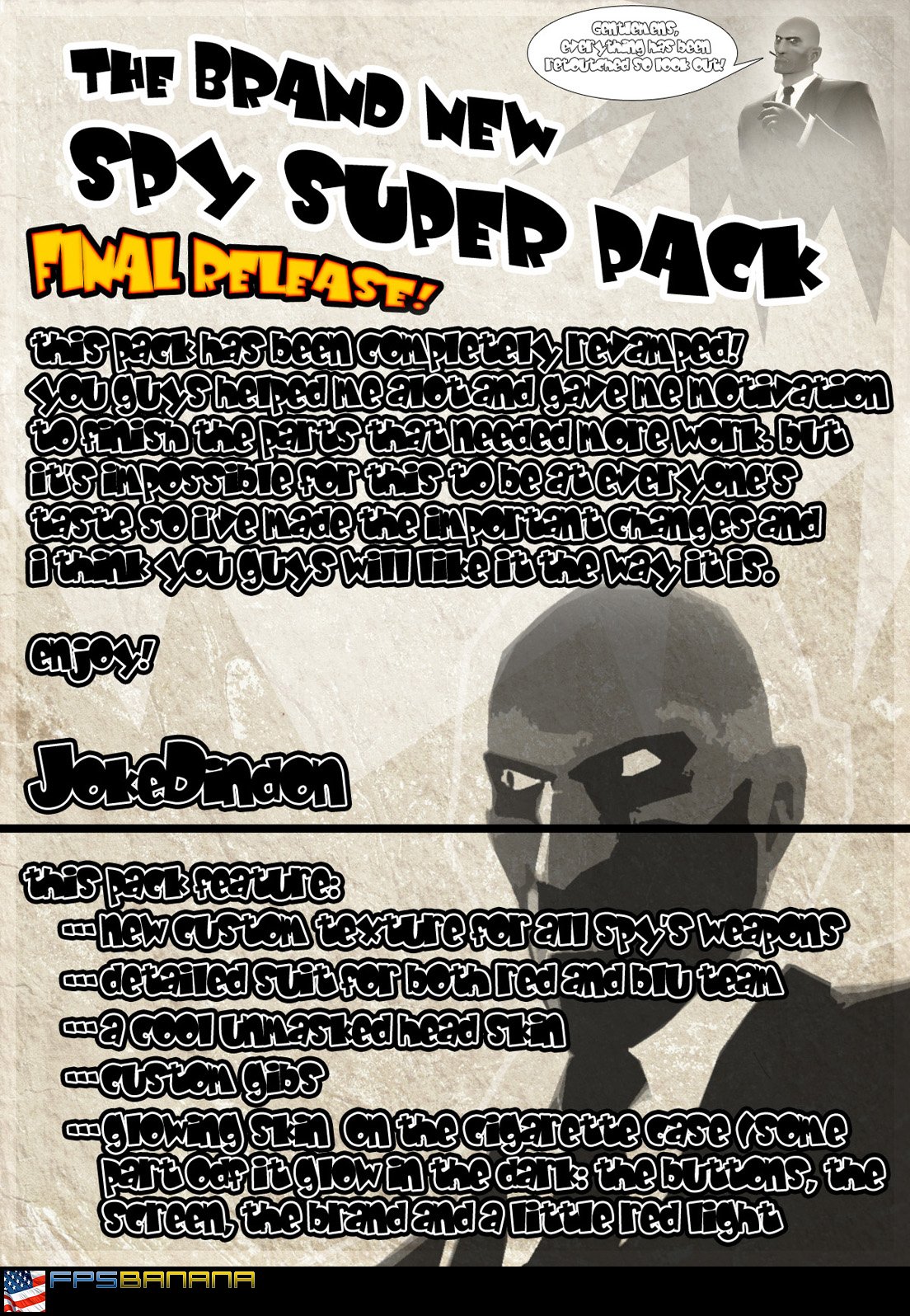 Spy Super Pack Final Release!