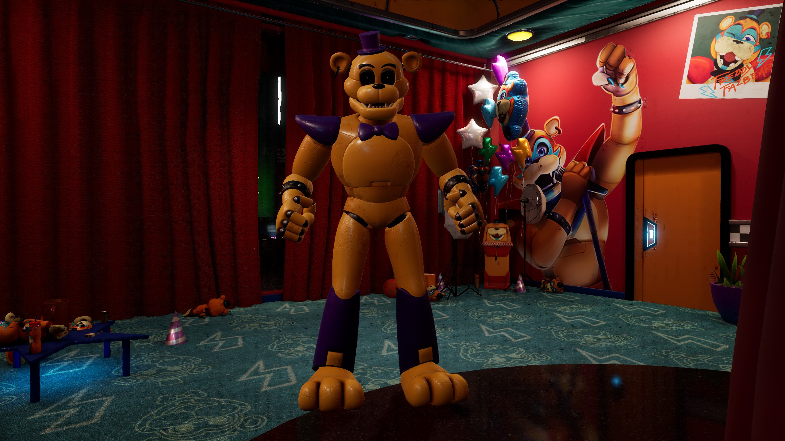 CAN GLAMROCK FREDDY AND ANIMATRONICS SAVE GOLDEN FROM ARMY OF BAN