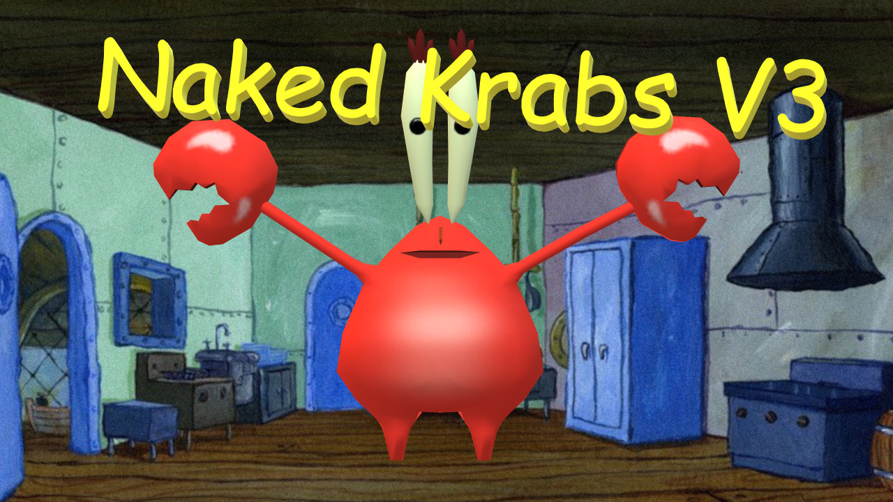 FNF Vs naked Krabs the mod