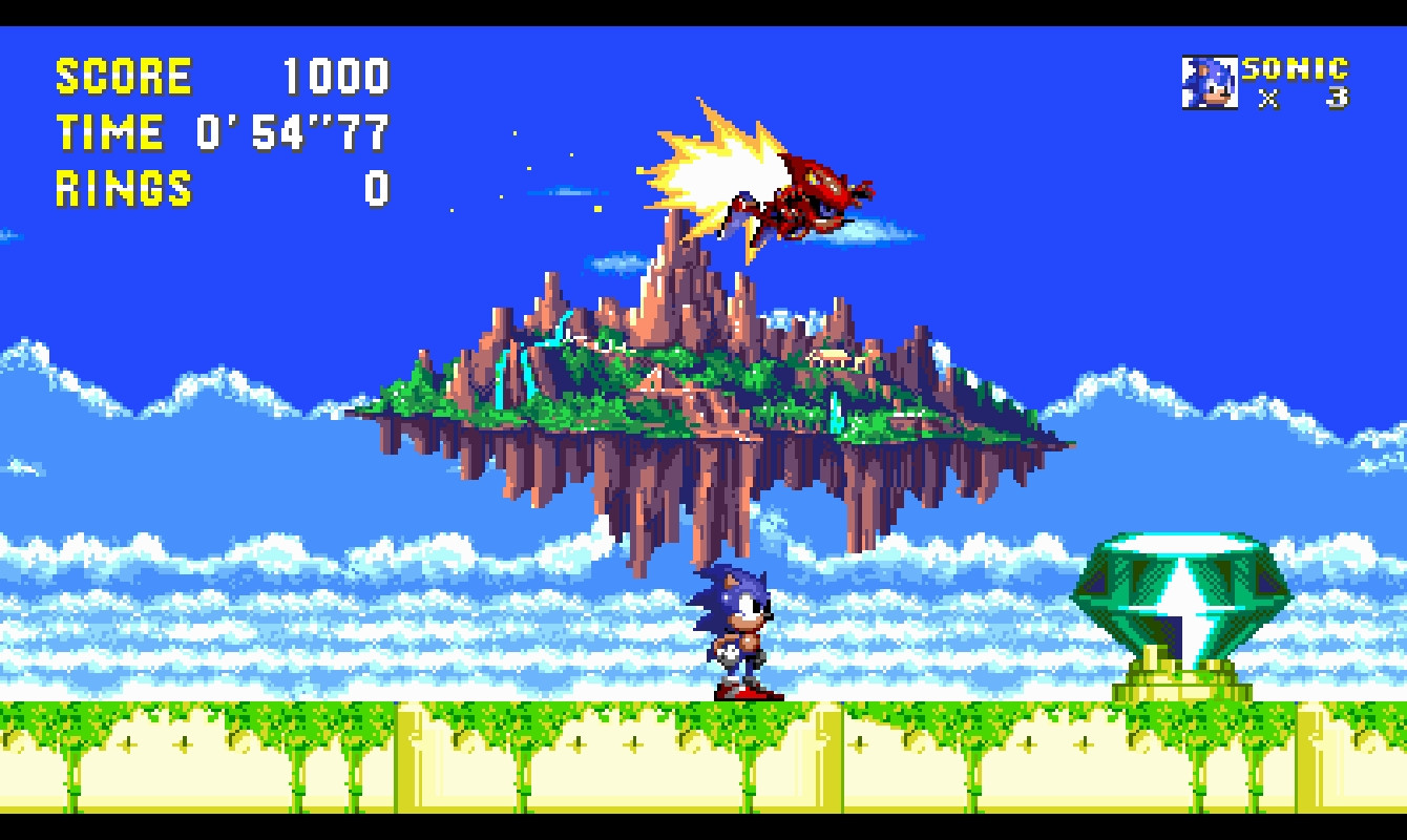 Neo Metal Sonic over Mecha Sonic [Sonic 3 A.I.R.] [Works In Progress]