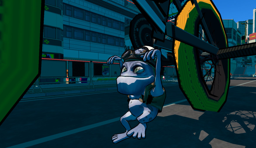 crazy frog [Bomb Rush Cyberfunk] [Mods]