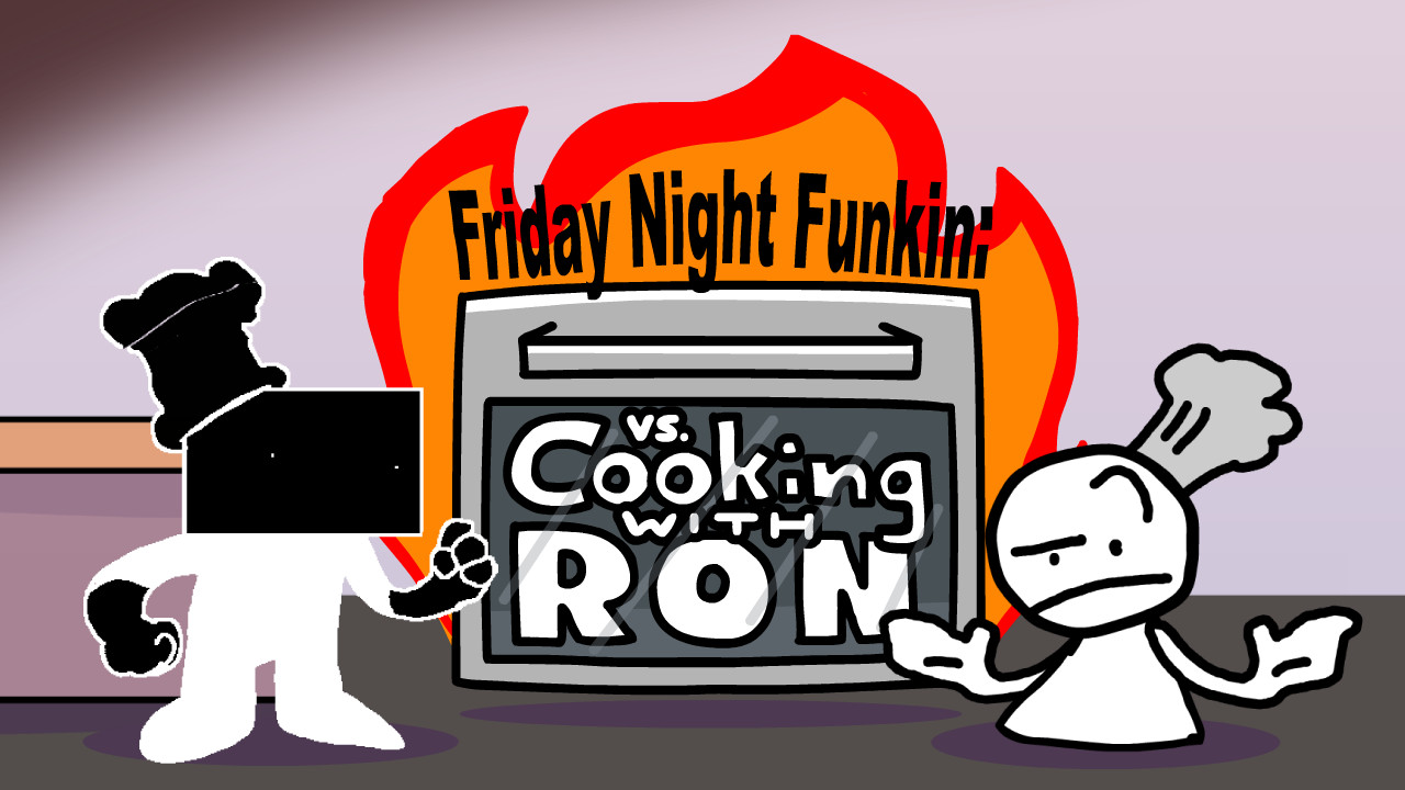 Vs. Cooking With Ron Mod for Friday Night Funkin' | FNF Mods