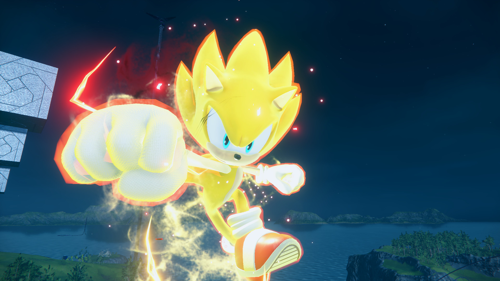 A custom made super tails animation based on the egg reverie