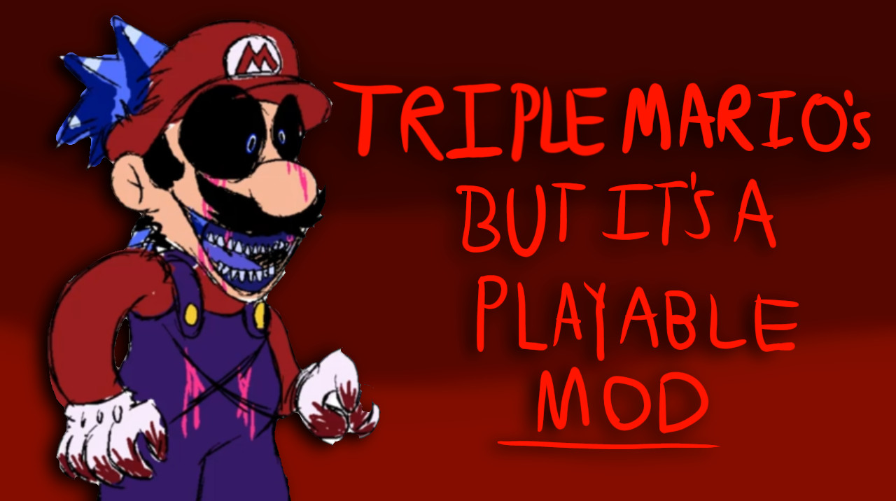 Triple Mario's but it's a playable Mod
