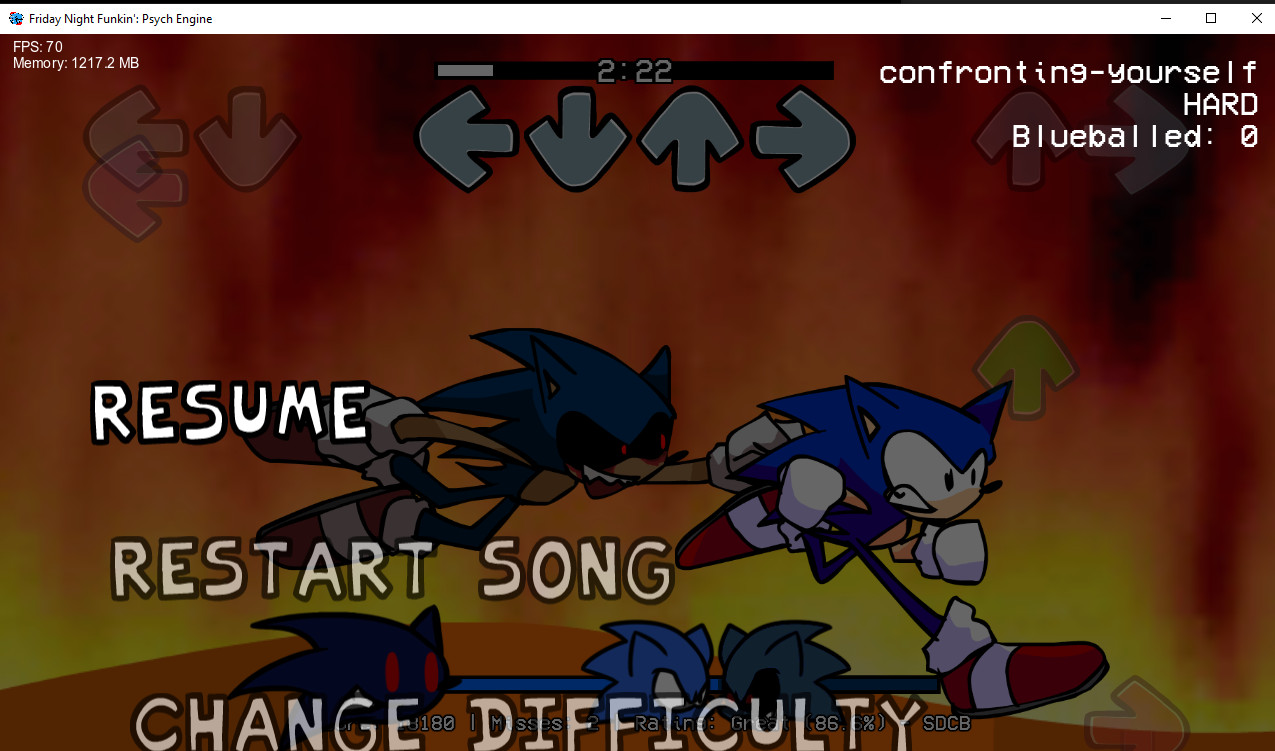 FNF, Tails.Exe Vs Tails, Confronting Yourself, Mods/Hard/Sonic.exe