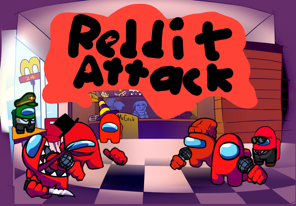 Reddit Attack. Monotone Attack cover