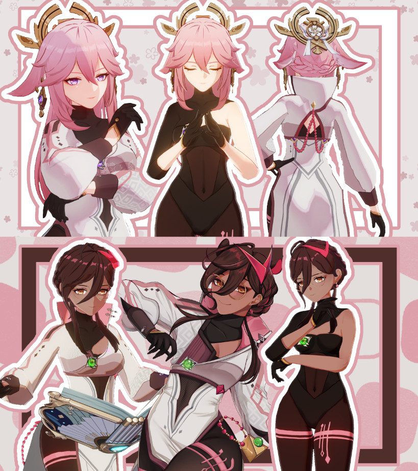 Fatui Yae + Innamorati OC version