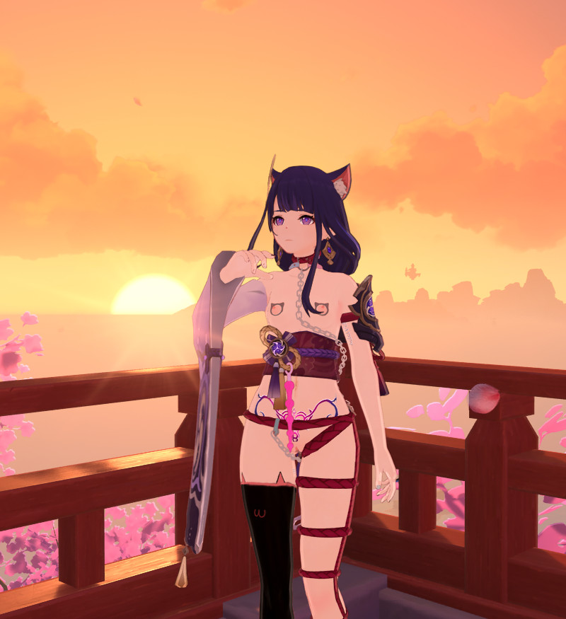 Chained Cat Ei (Raiden Shogun)