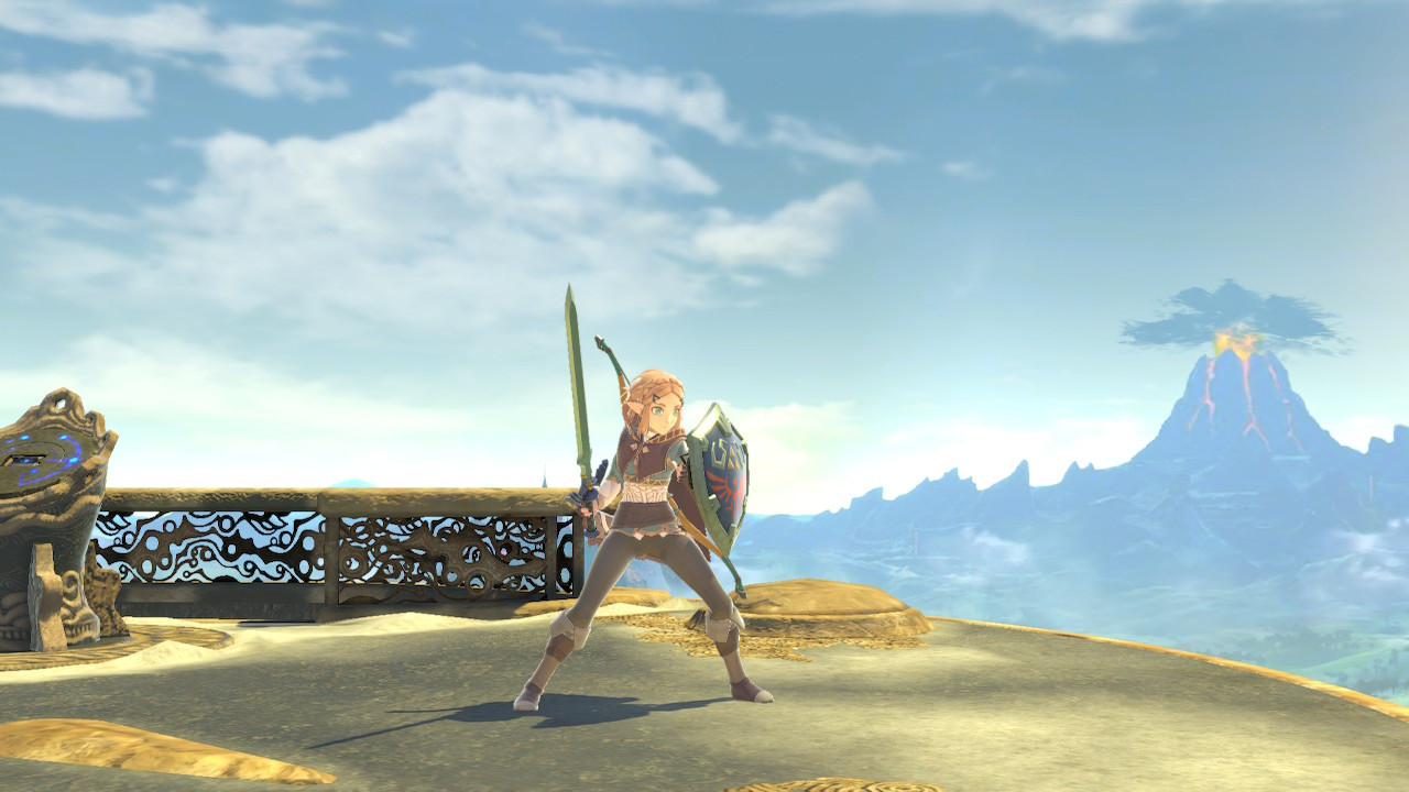 TOTK Zelda over Link [Super Smash Bros. Ultimate] [Mods]