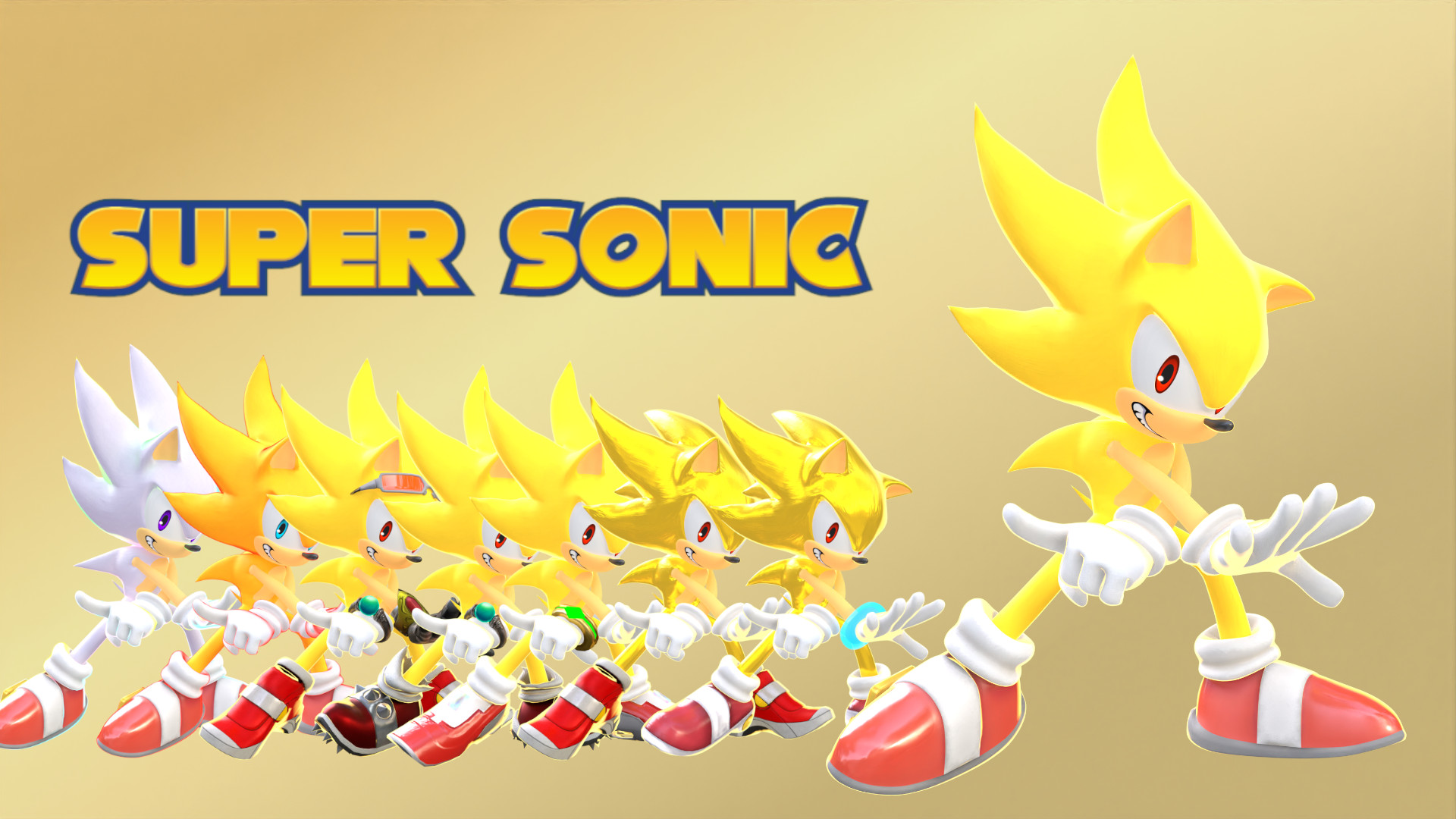 Hyper Sonic, dope sonic, hedgehog, sonic dope, HD phone wallpaper