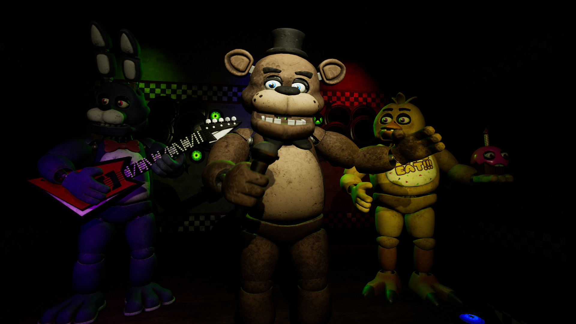 FIVE NIGHTS AT FREDDY'S Withered Freddy FILES FOR COSPLAY OR ANIMATRONICS