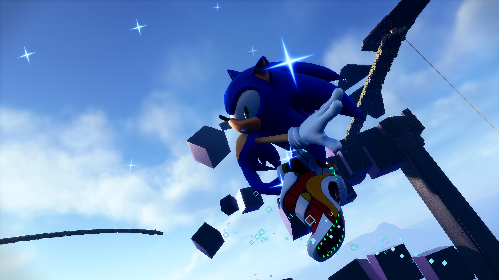 Sonic Model Edit (Update 3 Support) [Sonic Frontiers] [Mods]