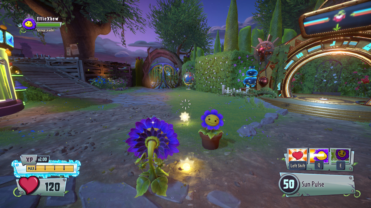 Shrinking Violet Sunflower Mod for Plants vs. Zombies Garden Warfare