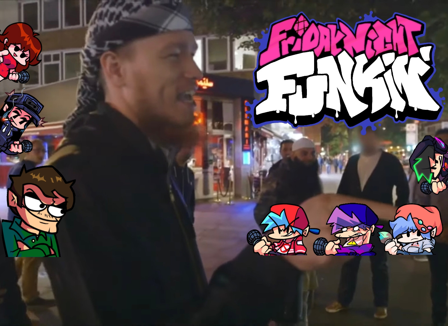 Shia innit but it is in Friday Night Funkin'