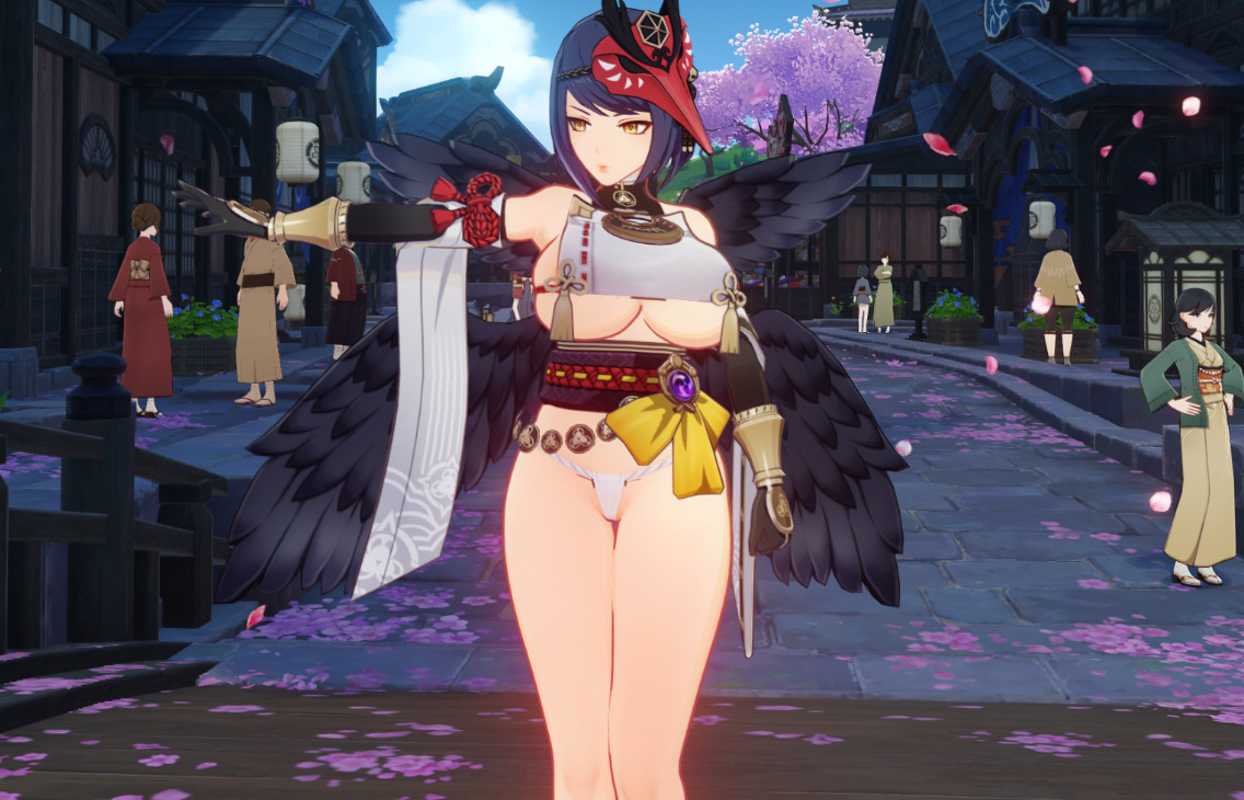 KujouSara thicc Mod (V3 Updat)