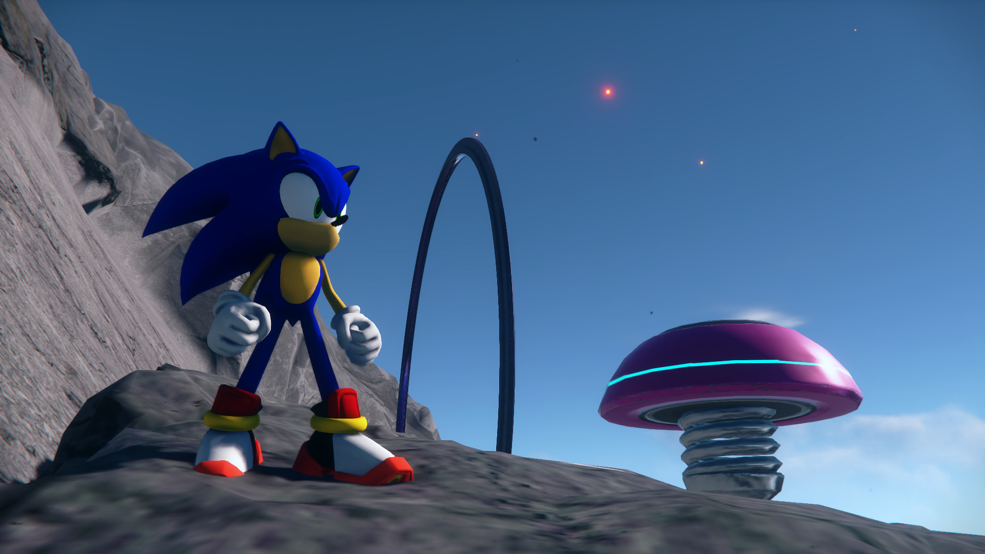 Sonic Generations Mod Part 116_ Sonic with Shadow Shoes Mod 