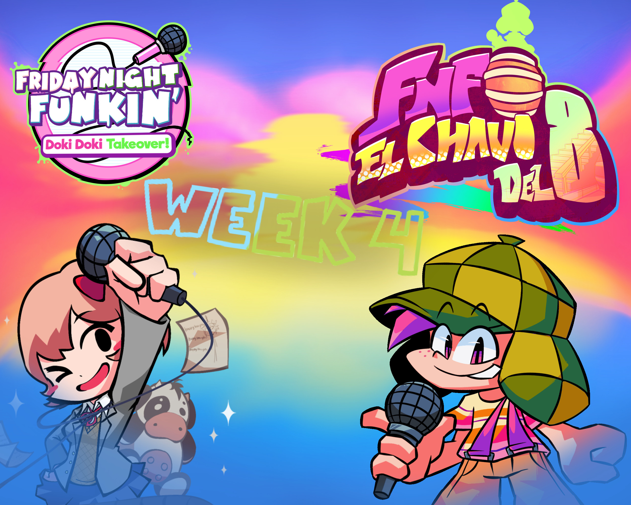 Satin, High, Milf pero sayori y el chavo cantan