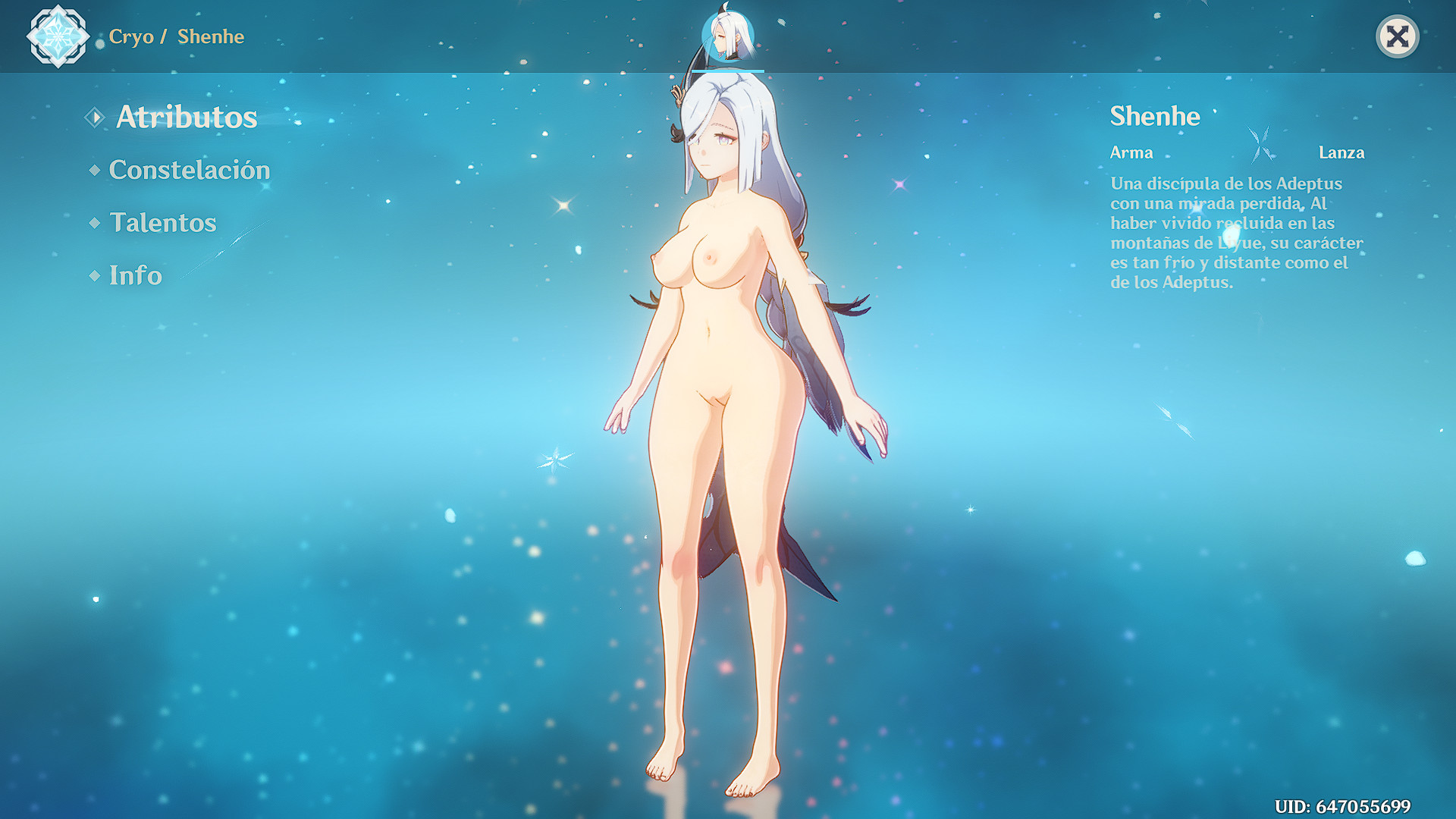 Shenhe Thicc + Nude
