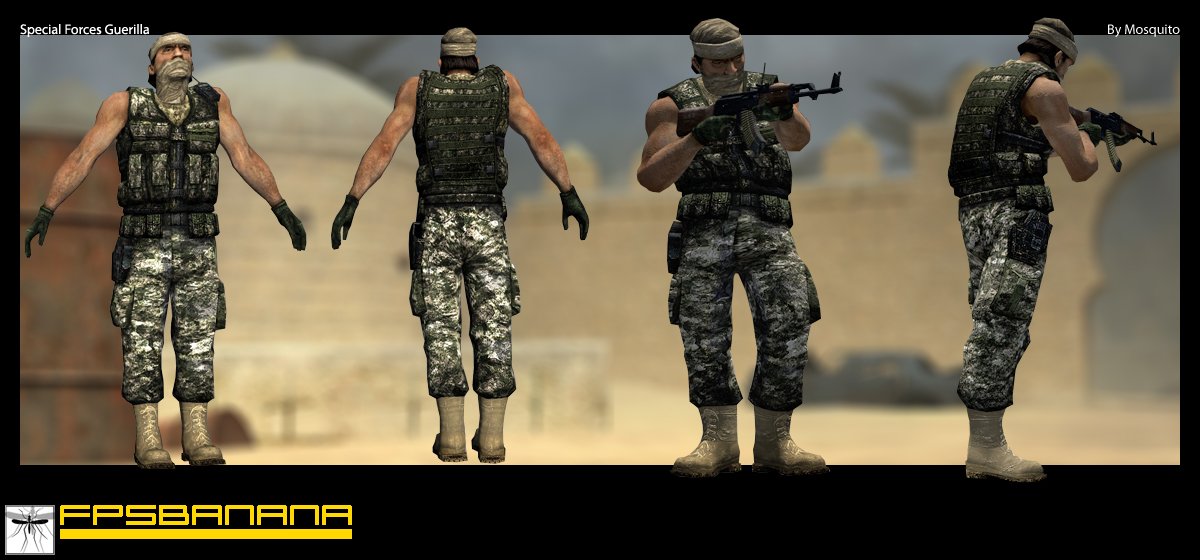 Acu Guerilla Special Force [Counter-Strike: Source] [Mods]