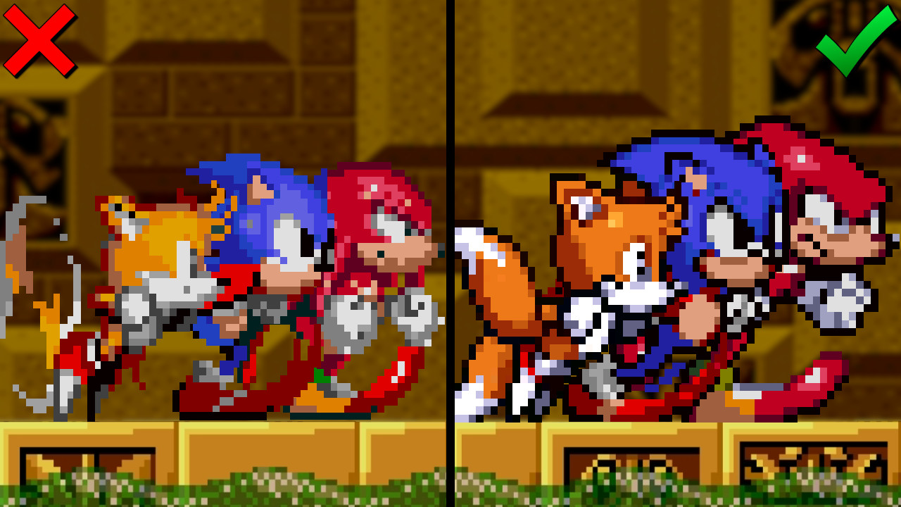 Sonic.EXE, Knuckles.EXE, Tails.EXE [Sonic the Hedgehog (2013)] [Mods]