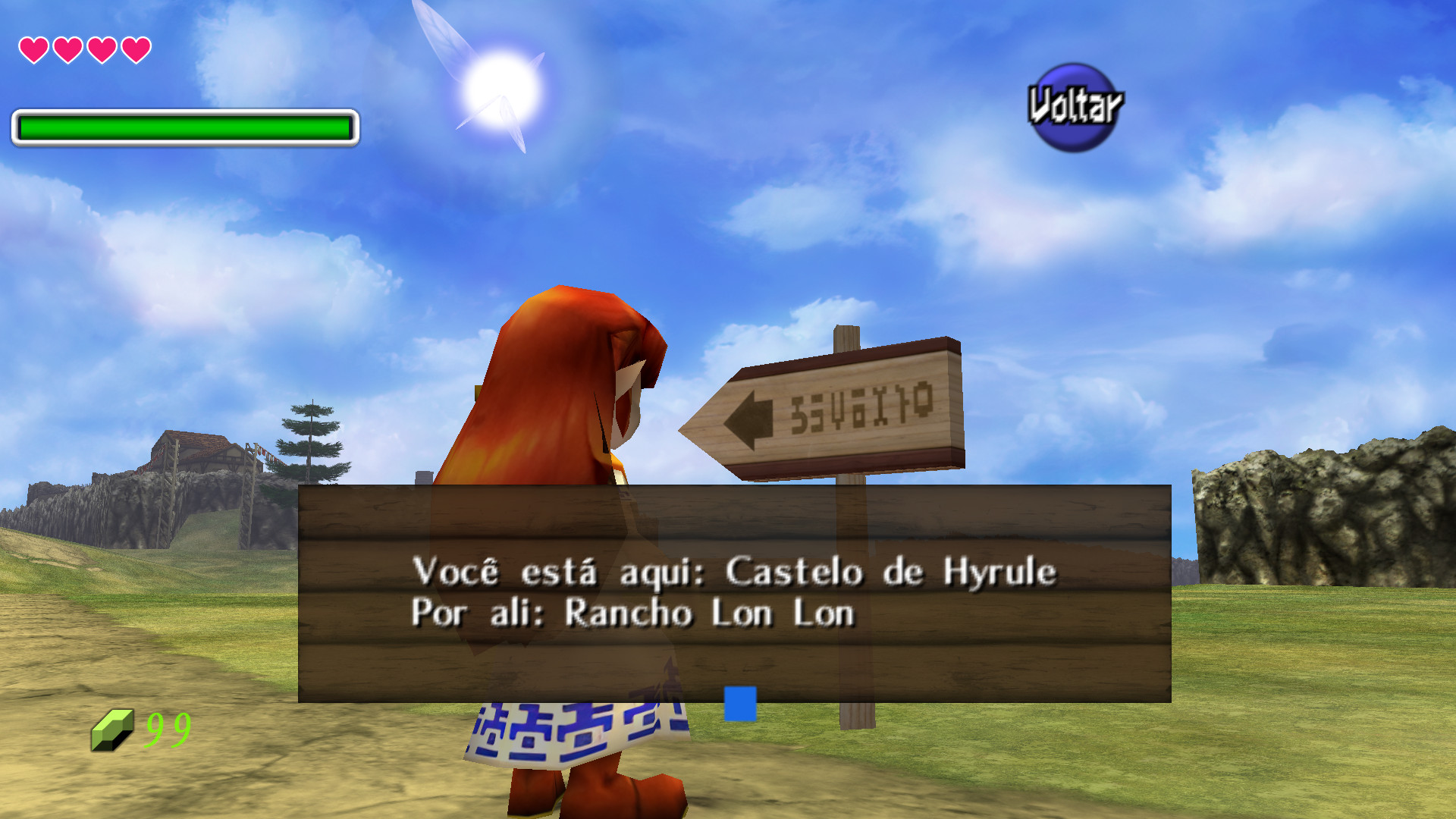 TRADUÇÃO PT-BR] A Lenda de Zelda: Ocarina do Tempo 3D [3DS