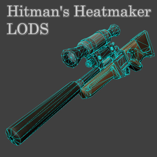 Hitman's Heatmaker LODs