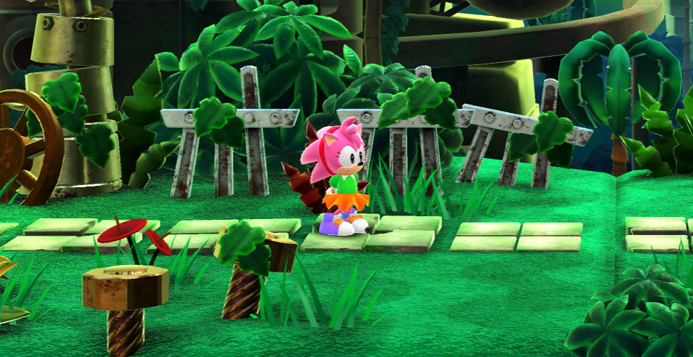 Saturn Colored Amy Mod for Sonic Superstars | SSS Mods