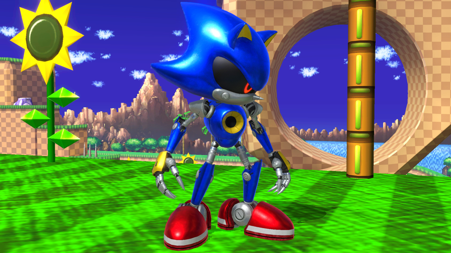 JoeTE's Game Mods, I've updated my Smash 4 Metal Sonic mod to