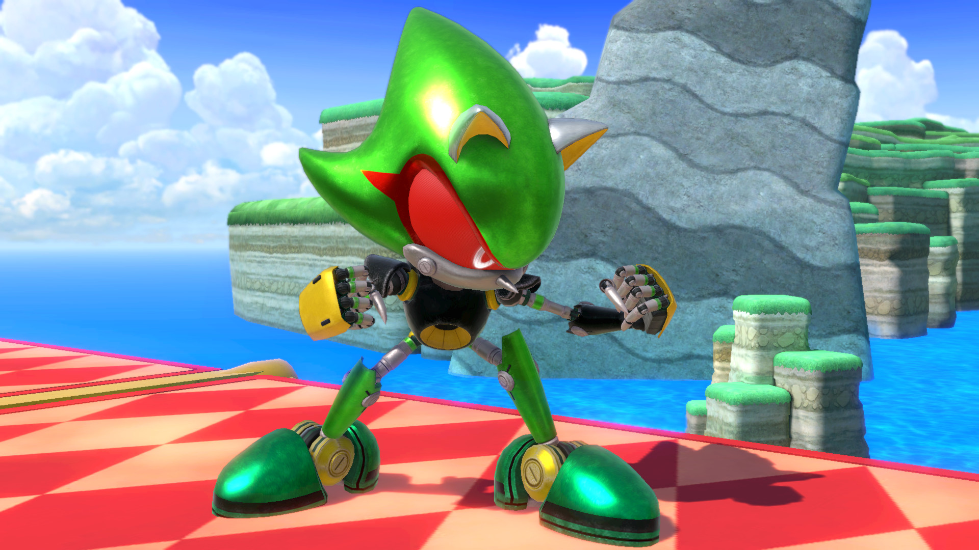 JoeTE's Game Mods, I've updated my Smash 4 Metal Sonic mod to