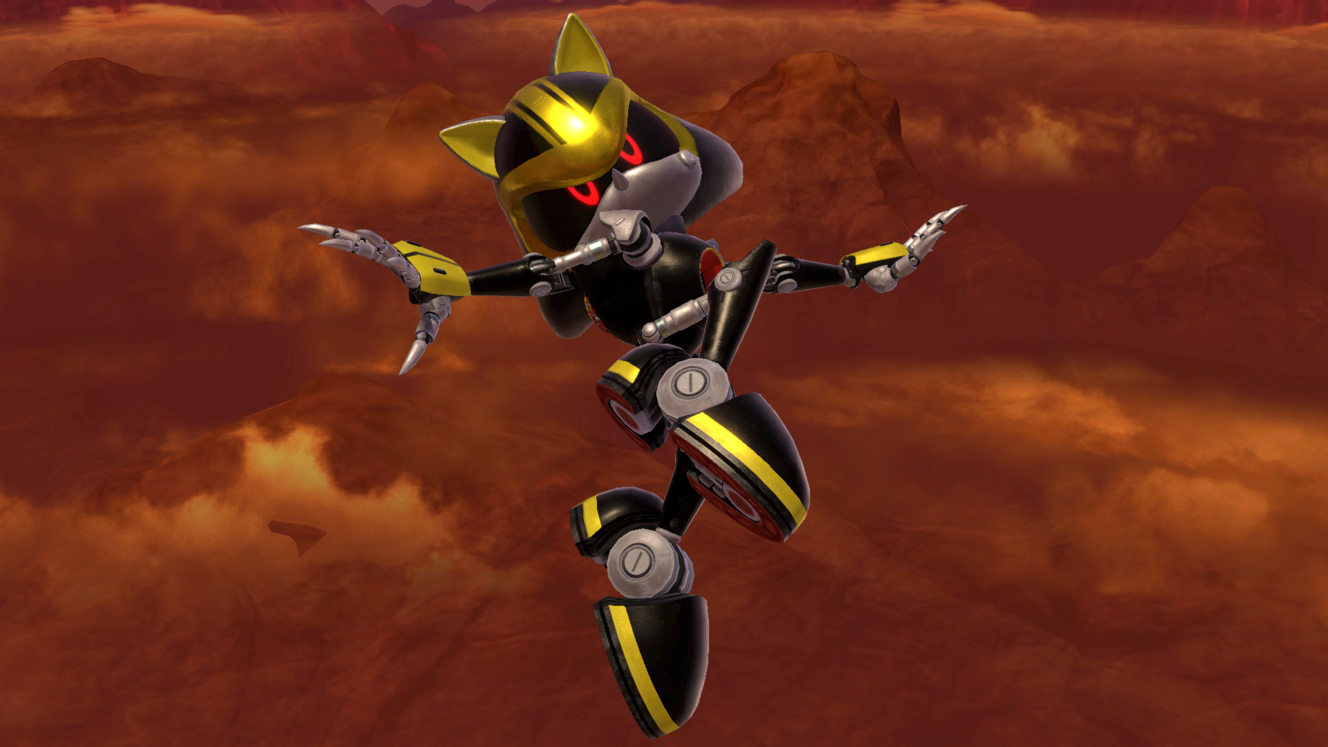 JoeTE's Game Mods, I've updated my Smash 4 Metal Sonic mod to