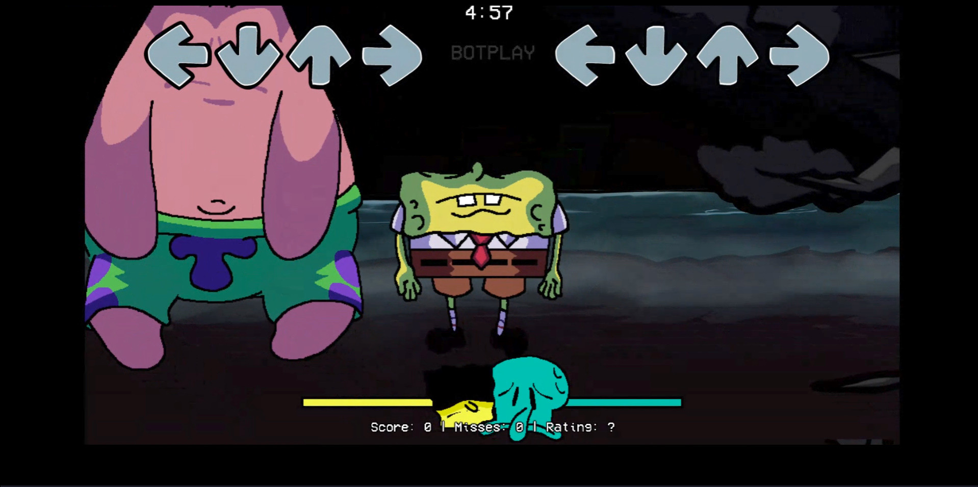 Vs. SpongeBob + insomnia Hypno's Lullaby [ FNF ]