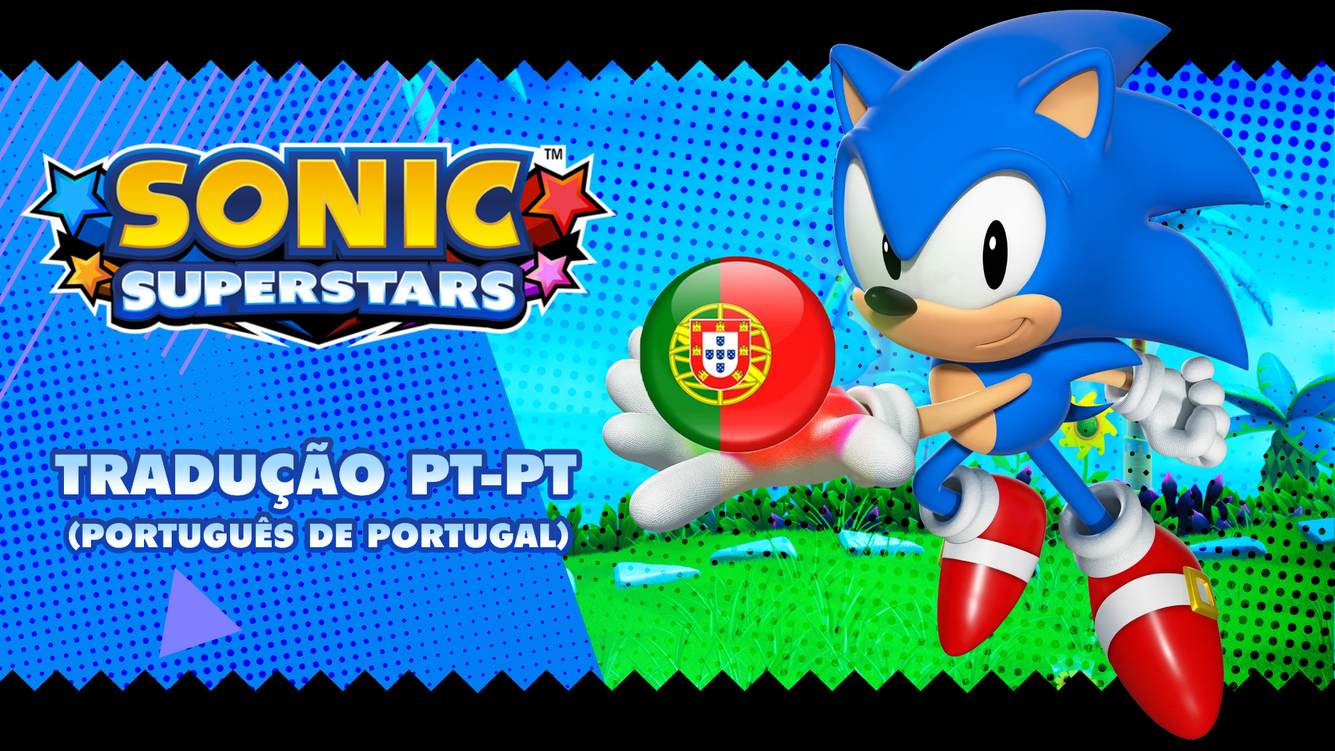 YUZU ANDROID - SONIC SUPERSTARS TESTANDO O GAME 