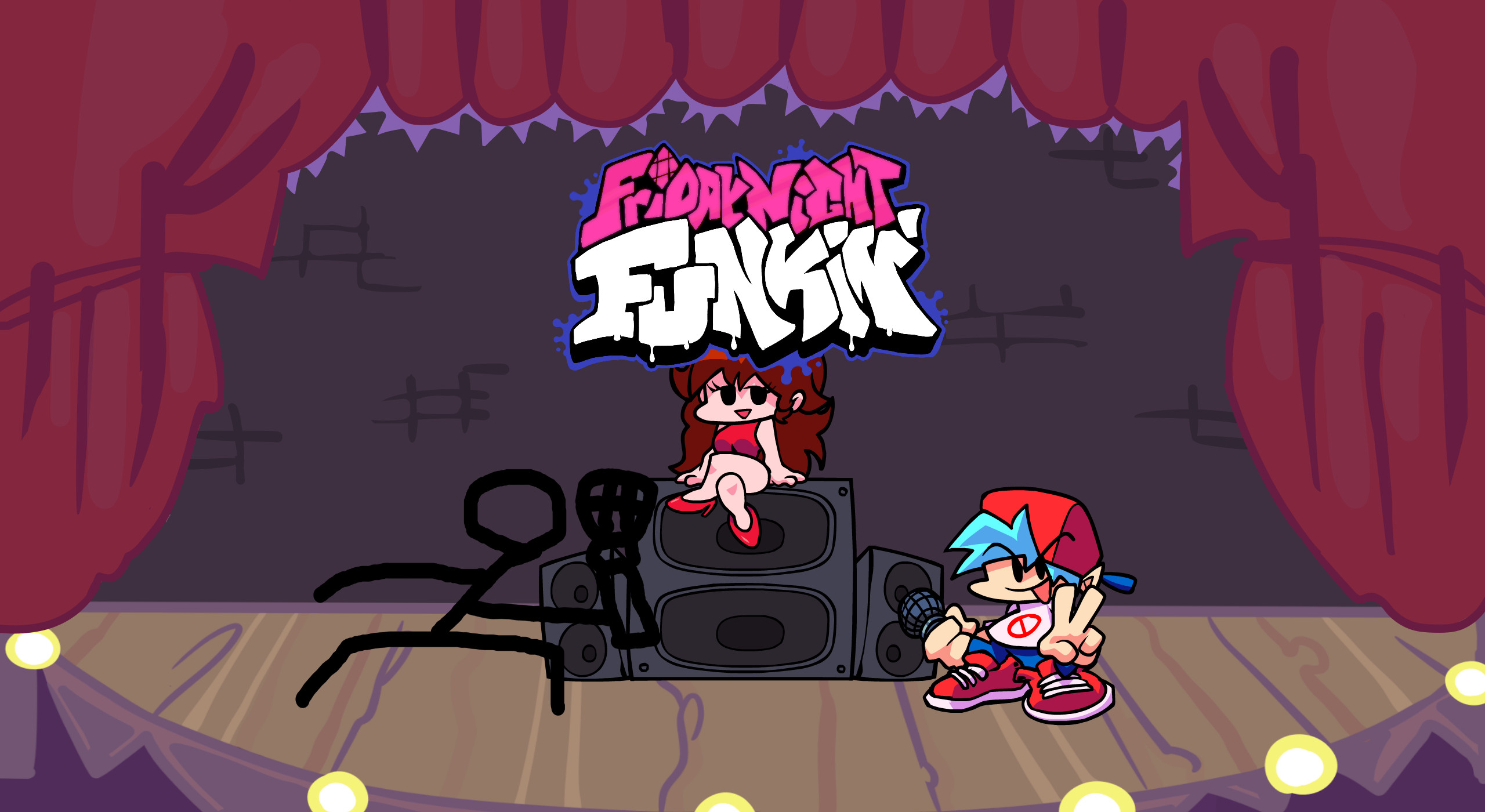 Friday Night Funkin' The Fighter Stickman