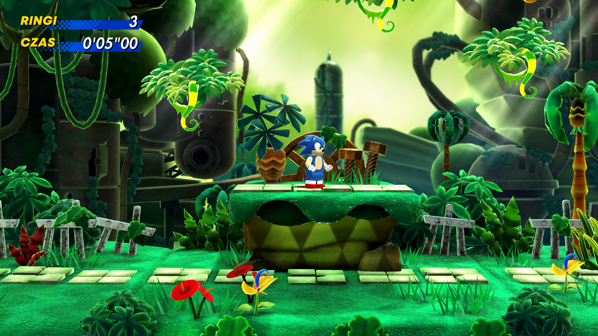 Here's how Sonic's Green Hill Zone looks in Lego Dimensions