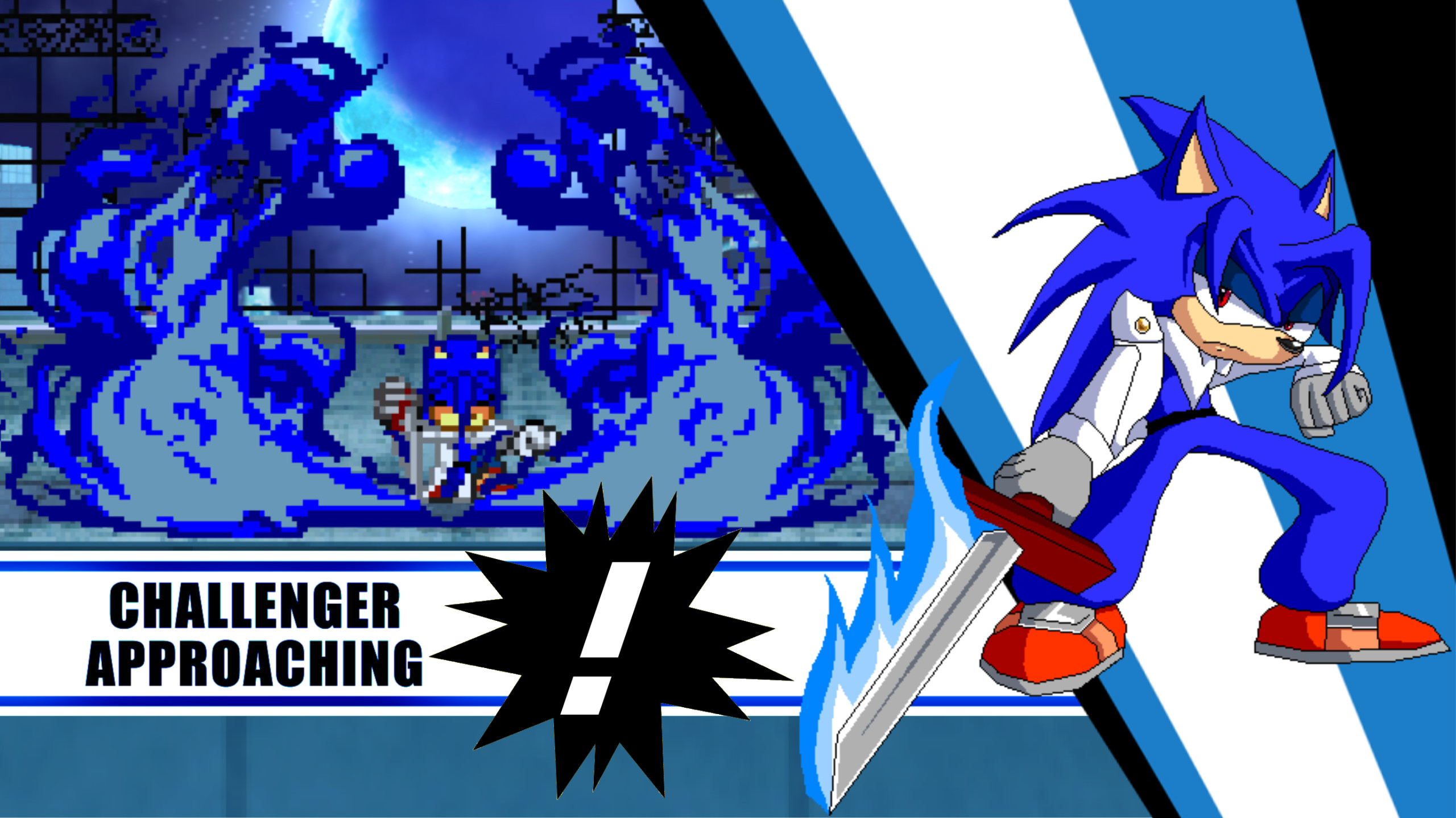Sonic 2 - Super Shadow vs Sonic - BiliBili