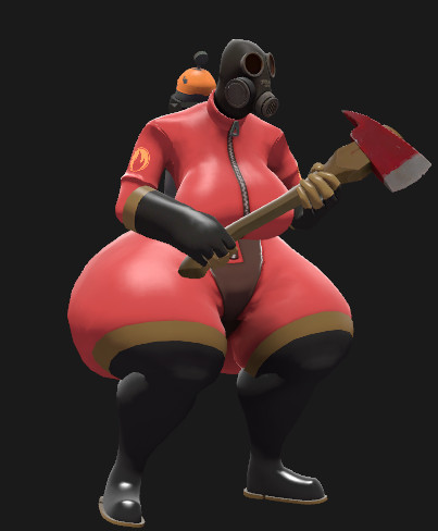 Big Booty Fempyro (Casual Fix)