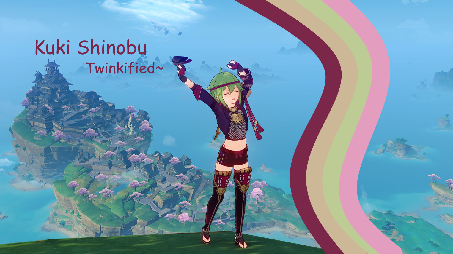 KuKi Shinobu Twinkified (genderbend)