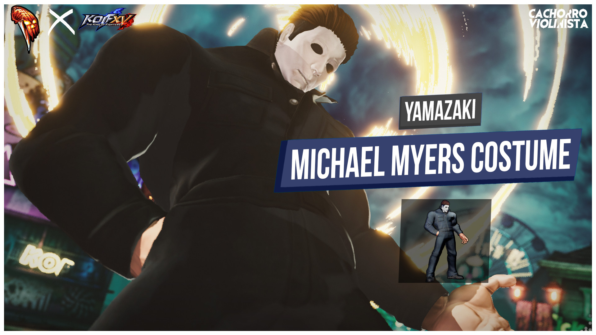 Halloween Yamazaki The King of Fighters XV Mods