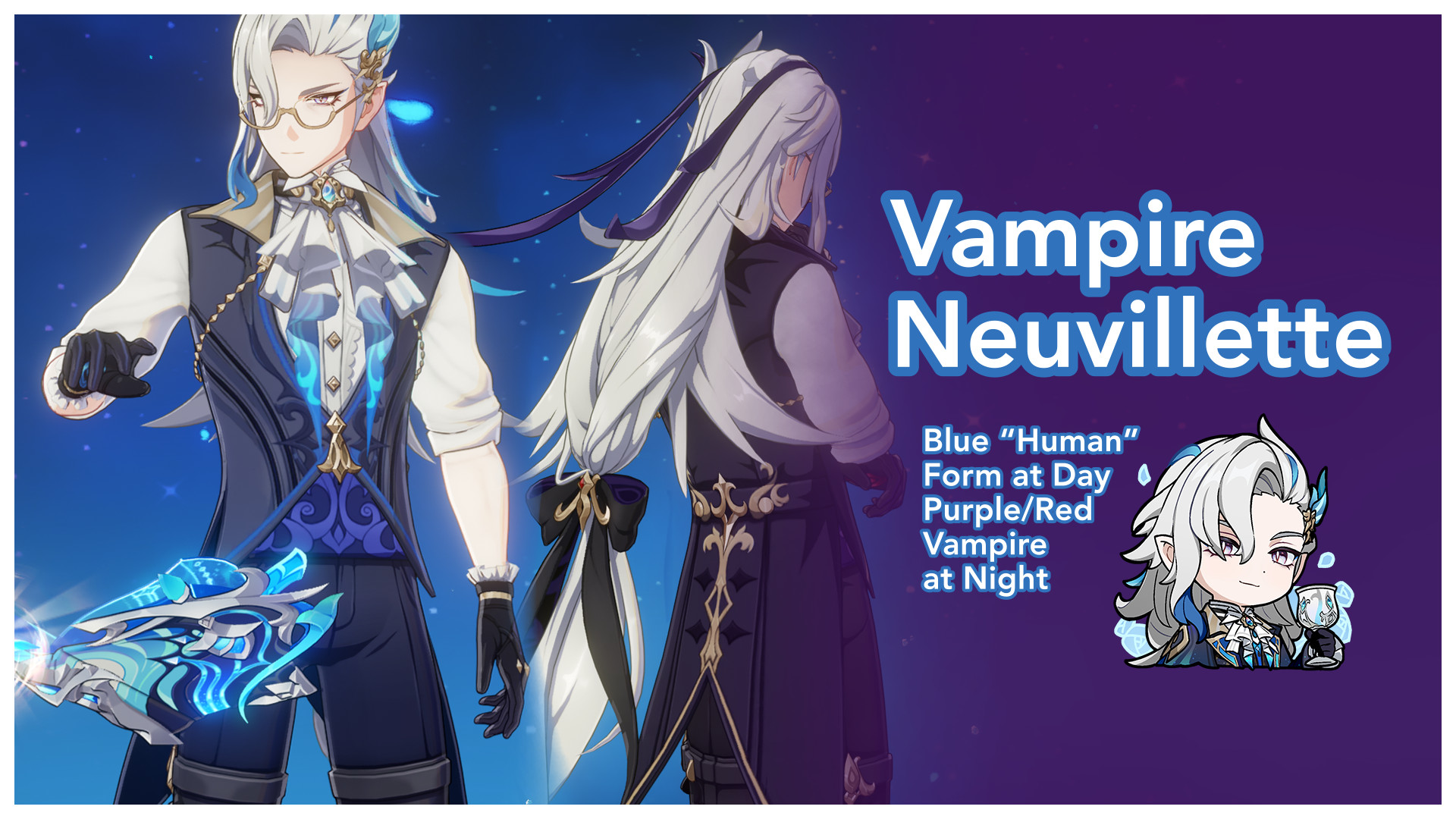 Purple-Red Vampire Neuvillette