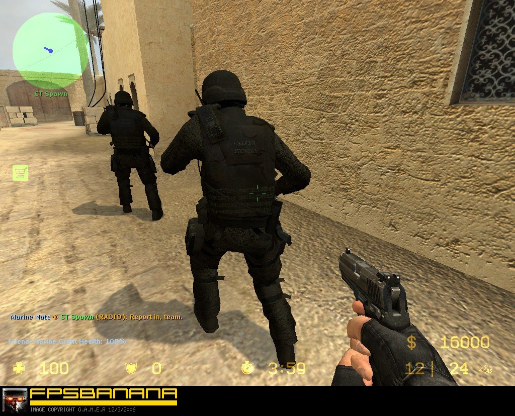 Bf2 Special Forces Seal With Mask!!! [CounterStrike Source] [Mods]