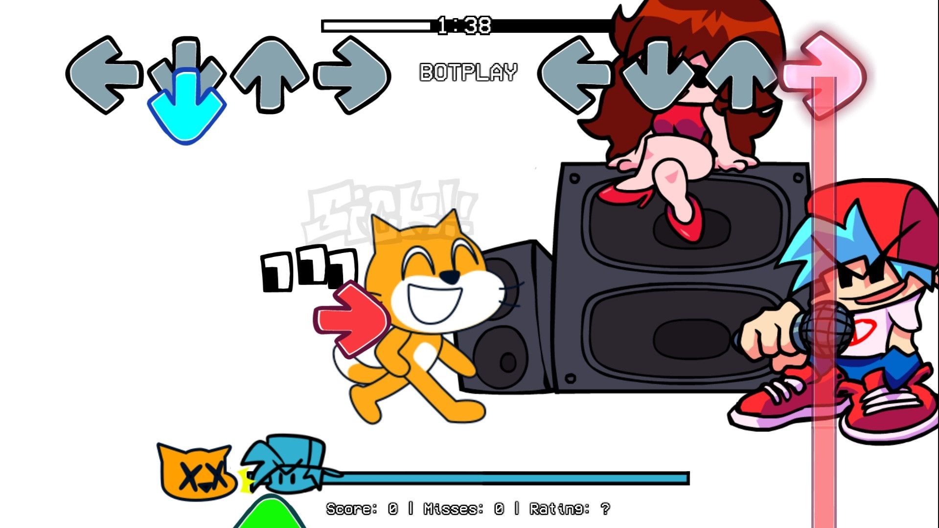 Fnf Scratch Cat Test 2 - Html5