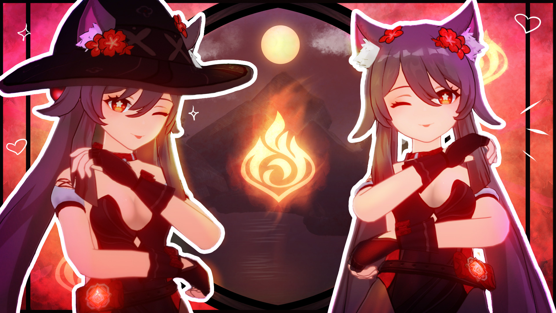 HuTao Neko Witch