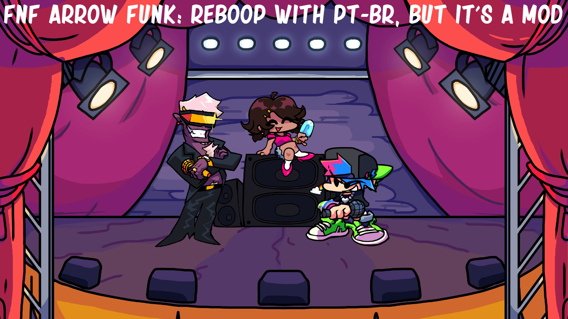 FNF Arrow Funk: Reboop With PT-BR, But It's A Mod