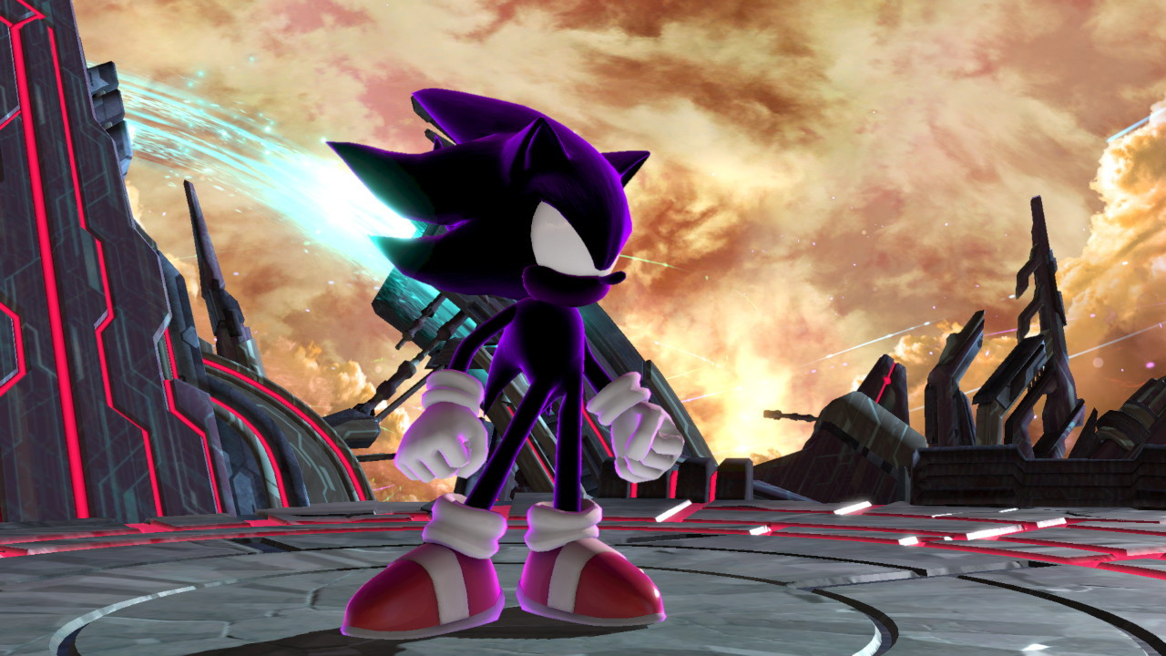 Dark Sonic + Voice (Compiled villians smash) [Super Smash Bros. Ultimate]  [Mods]